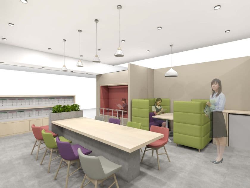 弁護士法人による『相続LOUNGE』が博多マルイにオープン！
カフェのような空間を演出し「相続をじっくり考える場所」へ