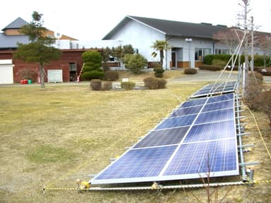 太陽光発電からの蓄電