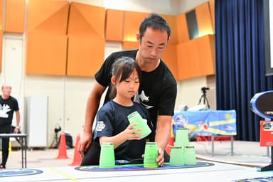 親子で競技に挑戦