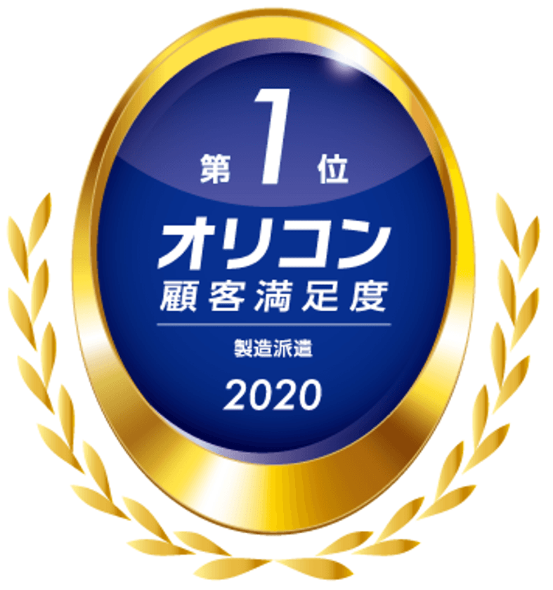 日総工産株式会社、
2020年 オリコン顧客満足度(R)ランキング「製造派遣」で
2年連続第1位に選出