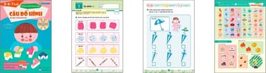 おうちレッスン　かたちパズル　ベトナム語版