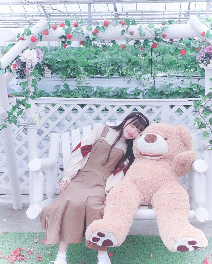 いちご狩りもカワイく！写真が盛れる！『可愛いいちご農園』
　1月15日(水)より開始