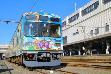 節分豆まきトレインイメージ(2019年開催時)