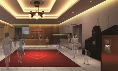 ＜リニューアル後の甲子園歴史館エントランスのイメージ＞