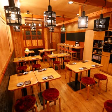 広々店内お一人様もOK