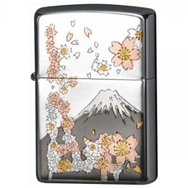 電鋳板　桜富士