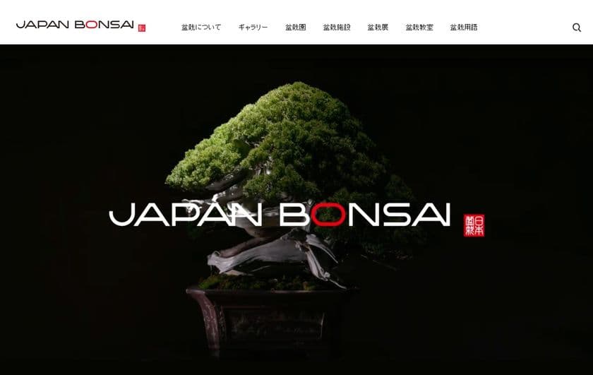 日本から世界へ魅力を発信！日本盆栽の情報ポータルサイト
『JAPAN BONSAI』2月14日(金)より開設