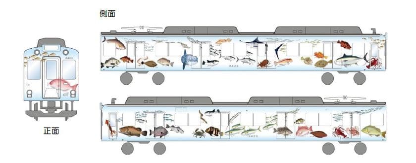 伊勢志摩の魚介類がテーマのラッピング車両「伊勢志摩お魚図鑑」を導入
鮮魚運搬などに活用します