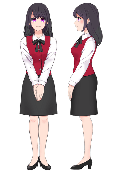 AIさくらさん立ち絵１