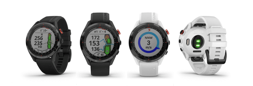 Garmin 稼働時間が2倍に増えた
GPSゴルフウォッチ最上位モデル
『Approach S62』を4月16日(木)より発売
