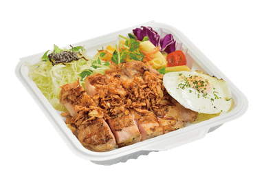 炭火焼チキンステーキ弁当(￥600税込)