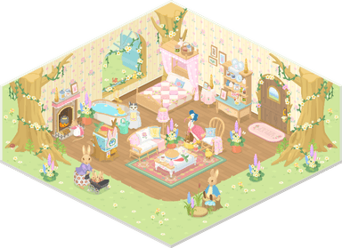 「ピーターラビット(TM)」公式ルームイメージ
