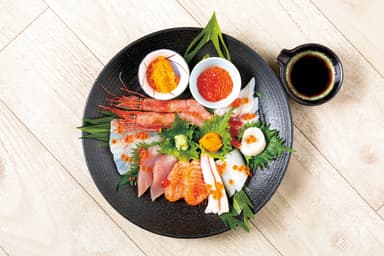 (6)海中苑の海鮮丼セット