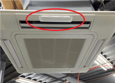 くうかん除菌システム　取付使用例2