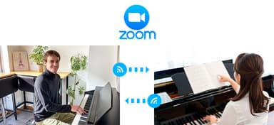 ZOOMを使ったオンラインピアノレッスンの為、全国の方が受講可能