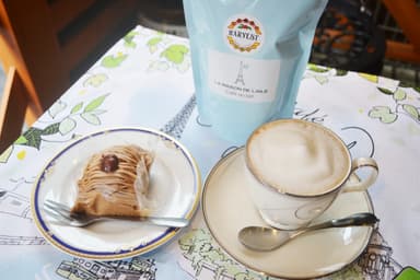ハーヴェストコーヒーとコラボした自家焙煎珈琲