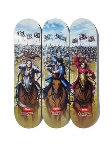 3 SQUADS SKATE DECK　￥50&#44;000＋TAX