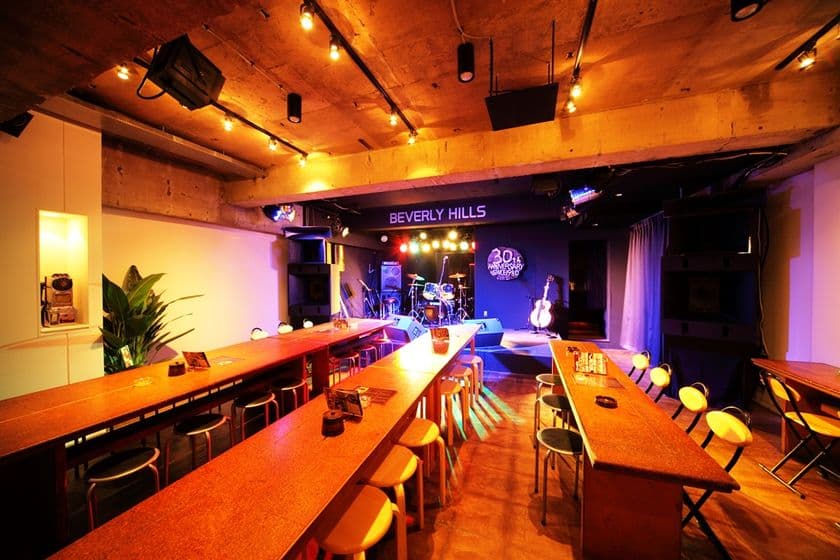 奈良市のライブハウス、ビバリーヒルズが
ライブ配信導入のためのクラウドファンディングを開始