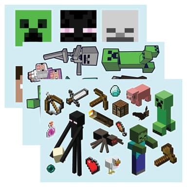 「マインクラフト デカールステッカー」