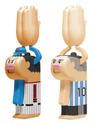 パチパチクラッピーへんげデザインイメージ