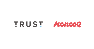 TRUST　モノオク　ロゴ