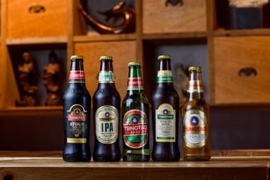 青島ビール　580円(税抜)～
