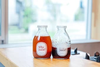 水出しカカオニブ／自家製ジンジャーカカオシロップ