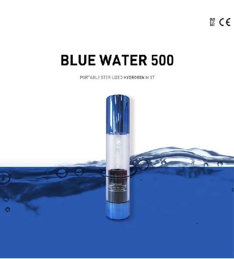 除菌にもお肌にも使える高濃度電解水素水ミストを生成できる
「BLUE WATER 500」、Makuakeの支援330％達成！
クラウドファンディングは10月1日まで実施