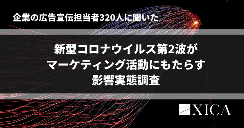 企業の広告宣伝担当者320人に聞いた、
新型コロナウイルス第2波が
マーケティング活動にもたらす影響実態調査