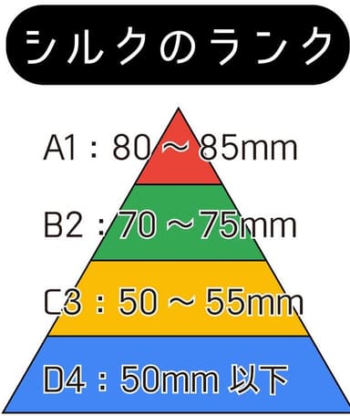 シルクのランク