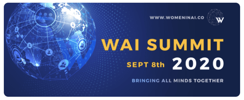 AI女子の世界会員組織Women in AI
グローバルWAIサミットを9月8日にオンライン開催