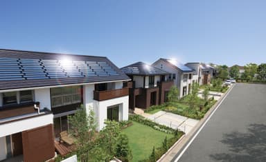 当社施工例　街並みイメージ