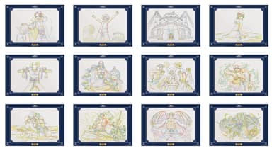 I賞：トレジャークルーズ ビジュアルボード～原画風アレンジ～(全12種)