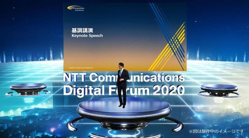 デジタル空間で展開する
「NTT Communications Digital Forum 2020」を開催
