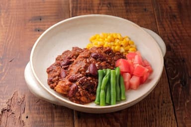 チキンのチリビーンズ（650円）