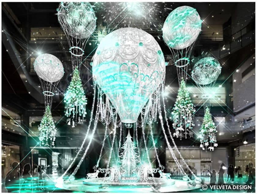 グランフロント大阪のクリスマス
今年のテーマは「Winter Voyage -世界を繋ぐ希望の旅-」
「Grand Wish Christmas 2020」を開催
2020年11月11日（水）～12月25日（金）
