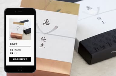 返礼品の手配