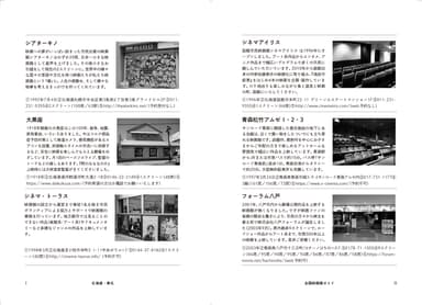 ミニシアターリスト(抜粋)