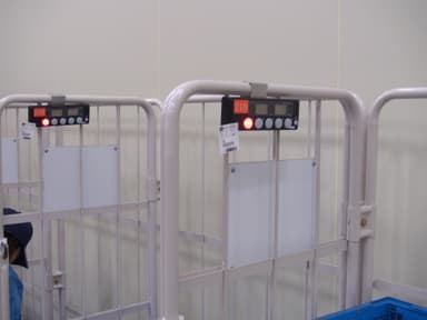 冷凍庫内での直接仕分けにより、商品劣化を防止！