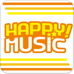 HAPPY!MUSIC　ロゴ