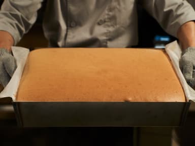 「fortune台湾カステラ」焼きたて