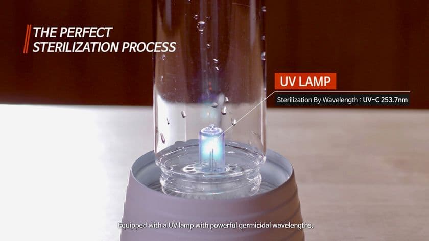 UV-C除菌スタンド『クリステム(TM)』新発売
～海外の大学と産学共同研究・特殊UV-Cで簡単除菌～