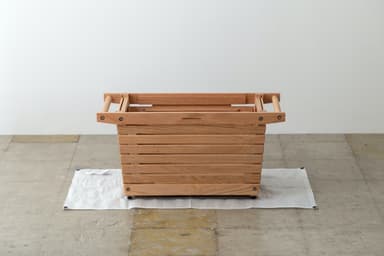 グランドシートの使用イメージ(Mサイズ使用時)