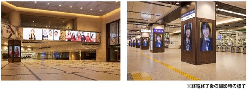 ～真夜中の梅田に全国のゴスペルクワイアが登場～
終電後の大阪梅田駅デジタルサイネージを活用した
公式プロモーション動画完成！