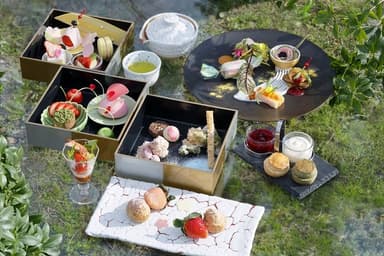 いちごアフタヌーンティー　咲くやこの花(イメージ)