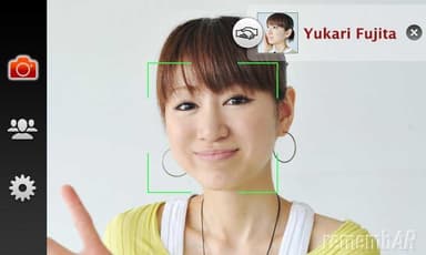 カメラプレビュー画面