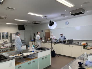 撮影の様子 4