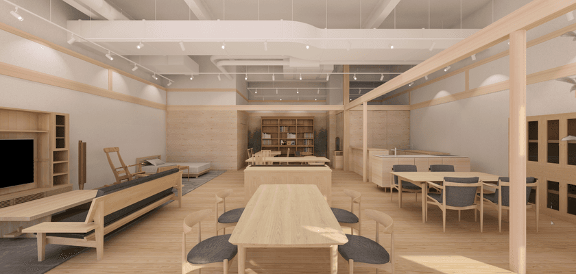 オークヴィレッジ、東京・北青山に
直営店舗『オークヴィレッジ 青山』を2月1日オープン！