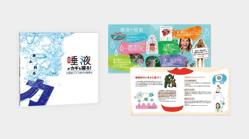 マスクの中はムレている、でも“ドライ”！？
コロナ対策を“唾液”で！
オーラルケア書籍を全国3,100軒の図書館に寄贈