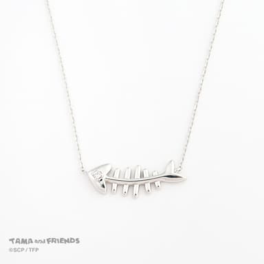 Tama and Friends fishbone necklace